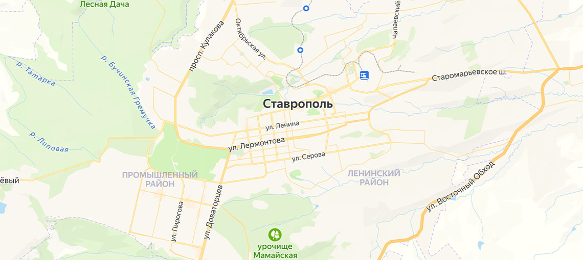 Иркутск ставрополь карта